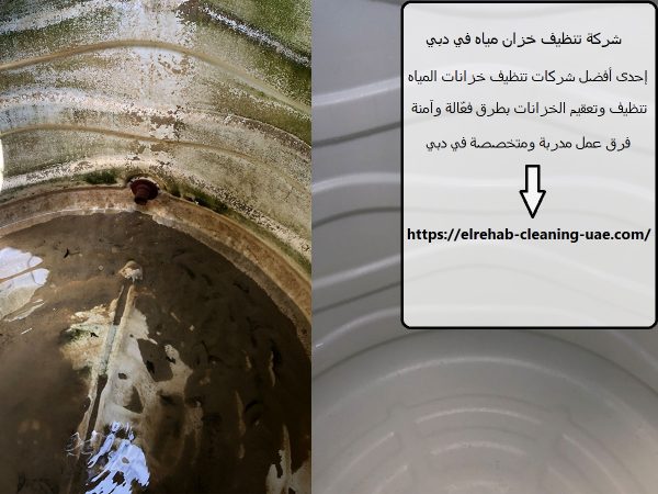 شركة تنظيف خزان مياه في دبي
