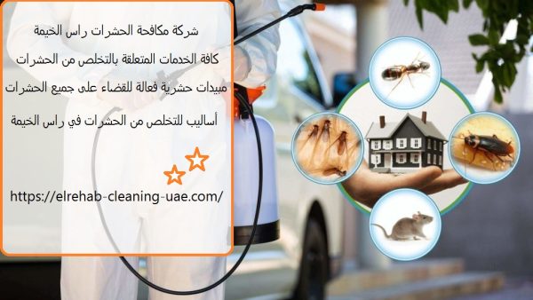 شركة مكافحة الحشرات راس الخيمة